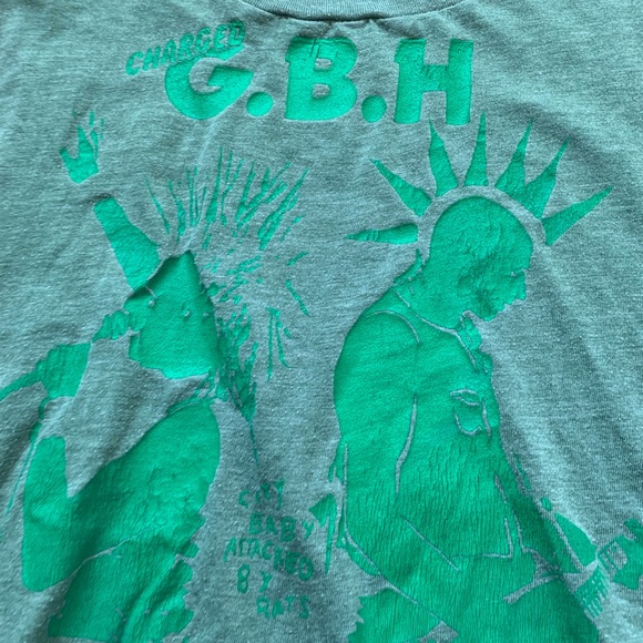 G.B.H. Charged Tank Top Vintage Original Ultra RARE Punk Rock Mens 80s 90s - Picture 2 of 9